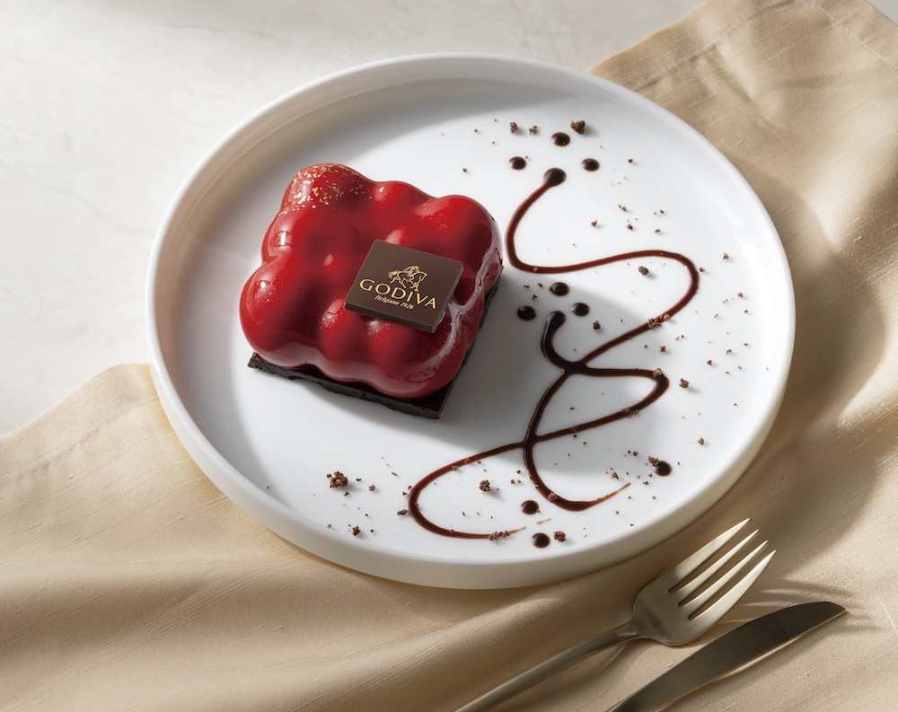 「チョコレートとラズベリーのムース」イメージ