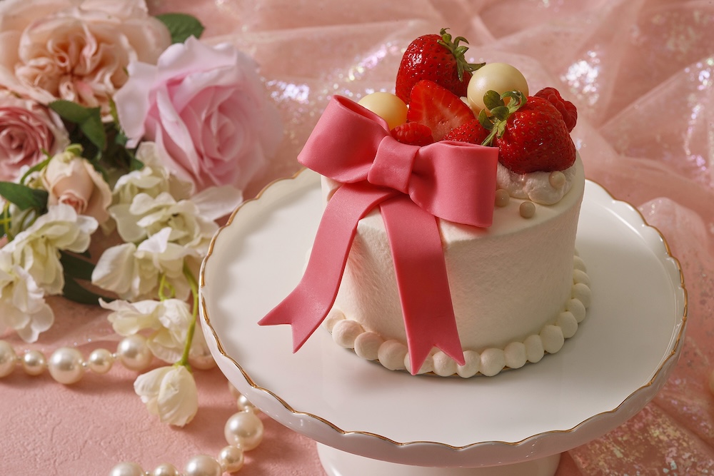 「ピンクリボンショートケーキ」イメージ
