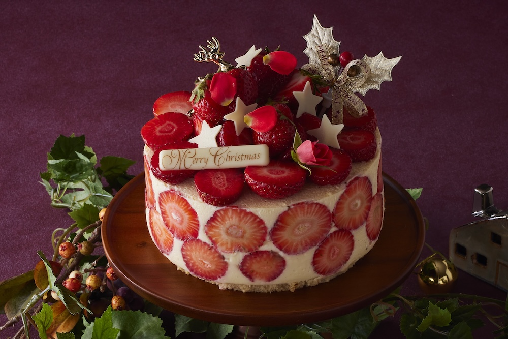 70台限定「あまおう苺のたっぷりXmasケーキ」税込み11,000円