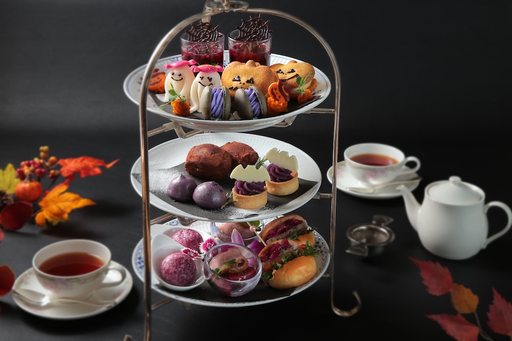 10月限定「ハロウィーンアフタヌーンティー」税込み4,200円（サービス料含む）