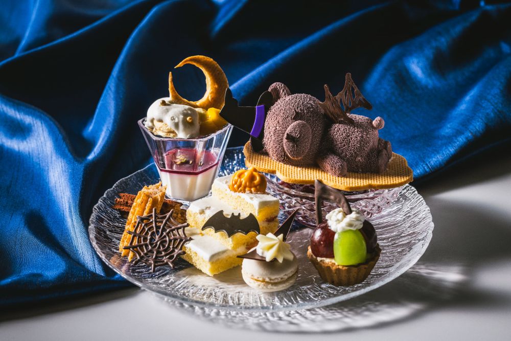 ハロウィン仕様の「STREAM Afternoon Tea~Angel or Devil?」イメージ