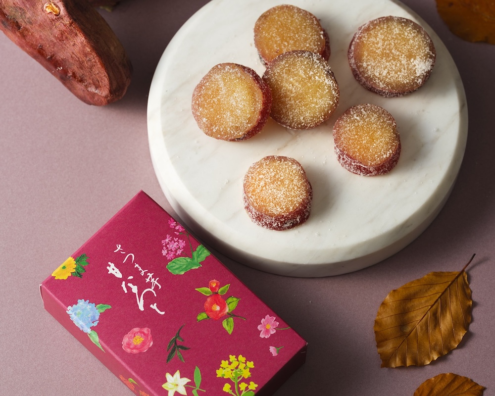 9月1日より発売される「花園万頭」の「さつま芋ぬれ甘なつと」648円