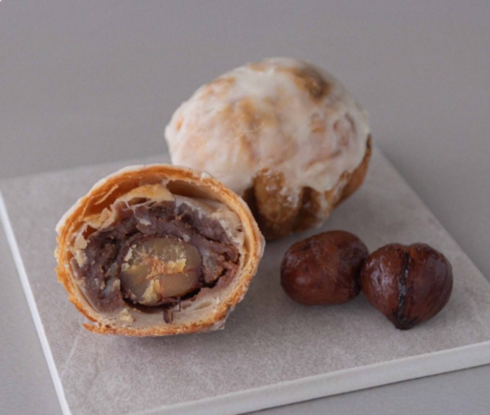 「ビヤンネートル」の「焼きたてマロンパイ」税込み756円