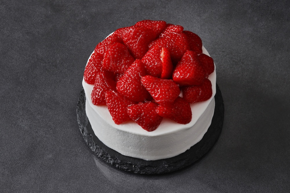 「クリスマス ショートケーキ(Christmas Shortcake)」大・税込み7,000円、小・税込み6,000円