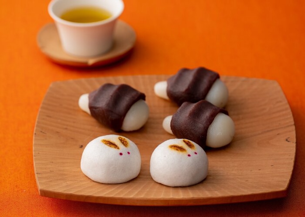 「京菓子處 鼓月」の「月見セット」3個入り・税込み778円〜