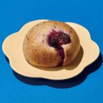 9月9日〜9月11日に初登場する「merry bagel」の「練乳ブルーベリー」1個・430円
