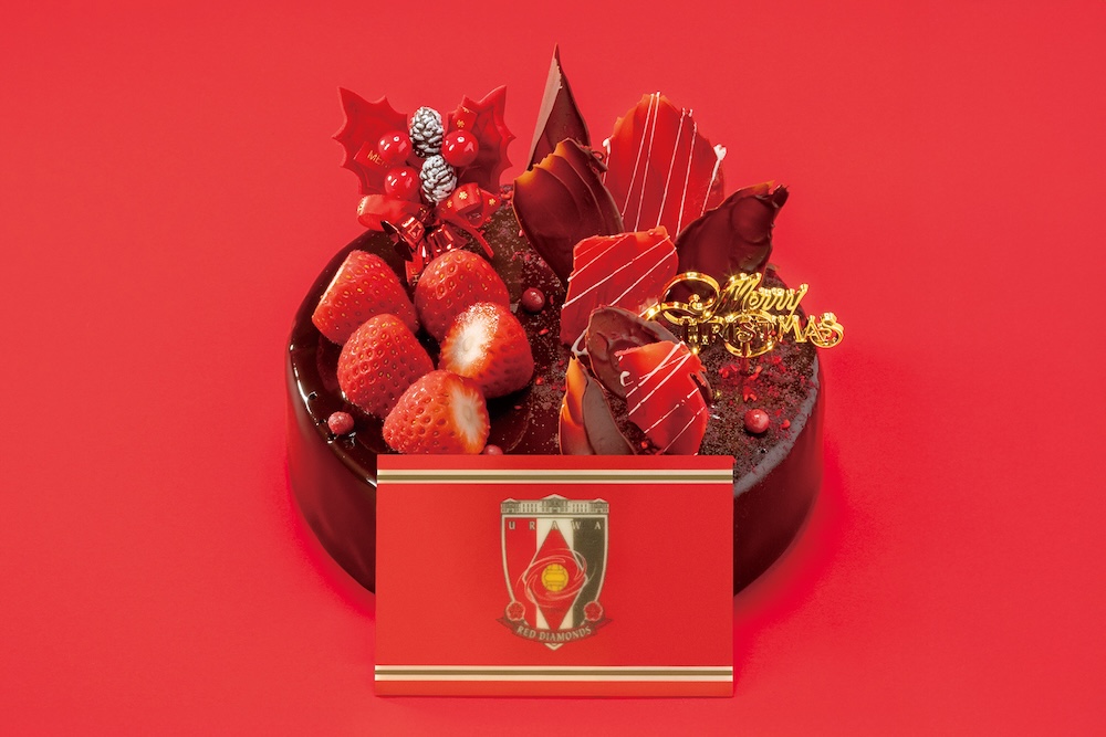 150台限定「浦和レッドダイヤモンズオリジナルクリスマスケーキ」税込み6,800円