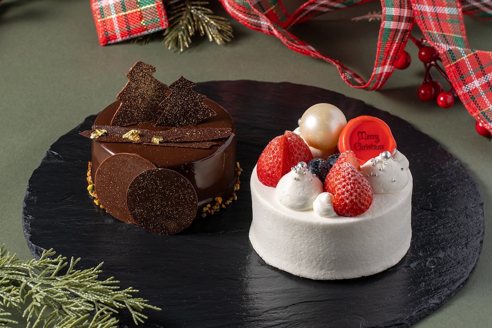 「クリスマスショートケーキとショコラ ド ノエル」イメージ
