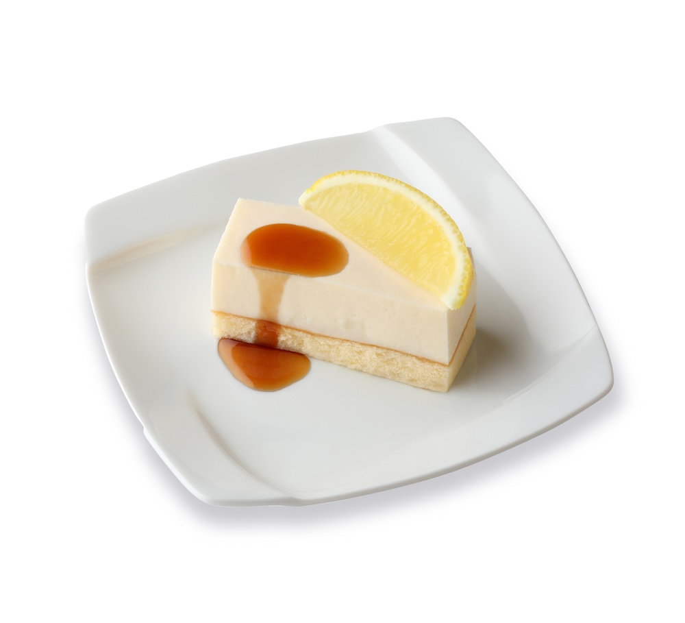 「レモンのレアチーズケーキ ～琥珀（こはく）紅茶ソース～」イメージ