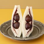 「サンドイッチハウス　メルヘン　グランスタ丸の内店」のグランスタ限定「渋皮栗のモンブランサンド」1パック・税込み864円