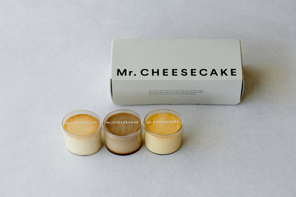 「Mr. CHEESECAKE Petit Shinjuku Assortment（3個入り）」税込み2,808円