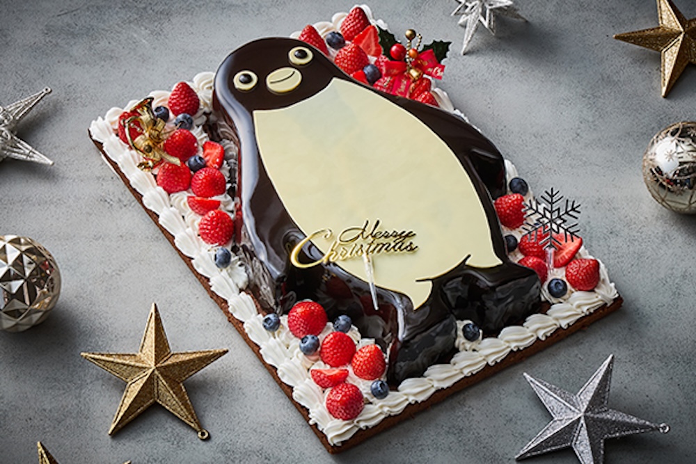 「Suicaのペンギン クリスマスパーティーケーキ」税込み18,000円 (C)C.S/JR東日本/D