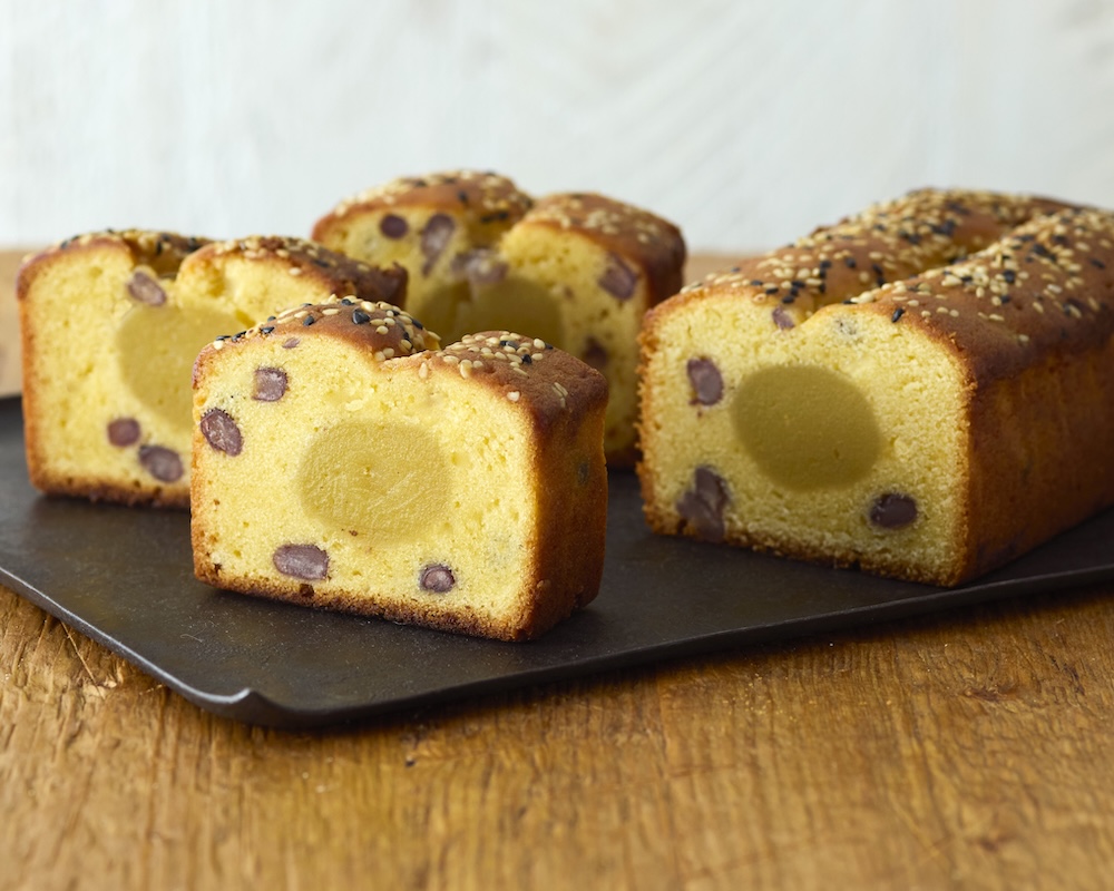 9月2日〜11月24日に発売される「BAKERS gonna BAKE」の「『舟和』のお芋あんパウンドケーキ」1個・税込み360円