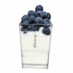 9月12日〜9月16日に販売される「菓子工房　大とろ牛乳」の「大とろ牛乳［地元産ブルーベリー］」1,300円