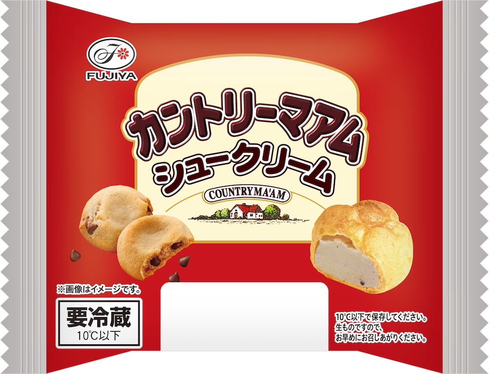 「カントリーマアムシュークリーム」税込み108円