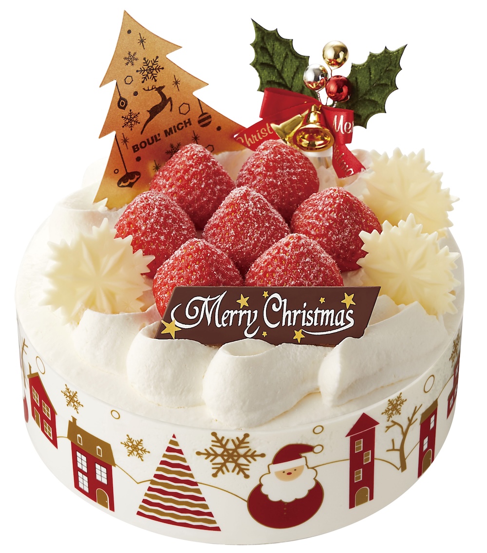 「ブールミッシュ」の限定60台「クリスマス・苺ショートケーキ」税込み5,400円