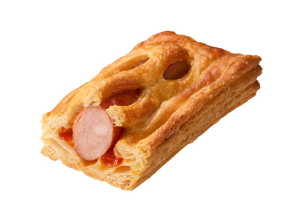 「ホット・セイボリーパイ BBQ フランクフルト」税抜き230円→税抜き250円