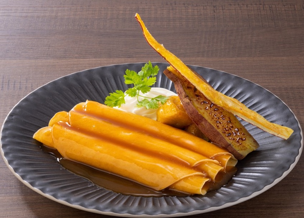 「お芋づくしのロールパンケーキ～みたらし～」イメージ
