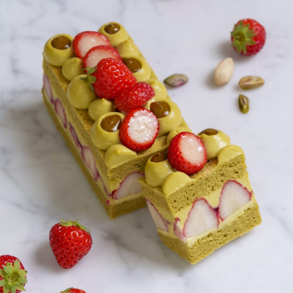 「ピスタチオ＆ストロベリー」イメージ