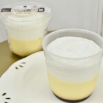 10月20日よりリニューアル発売される「クリームに溺れるとろけるプリン」税込み248円