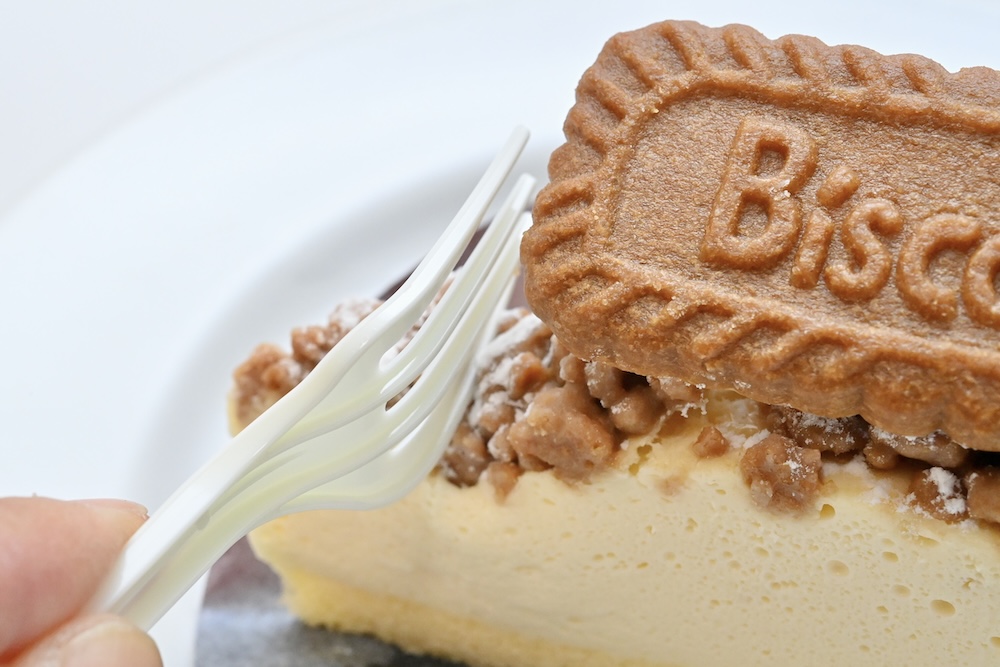 「レアチーズ with Biscoff biscuit」イメージ
