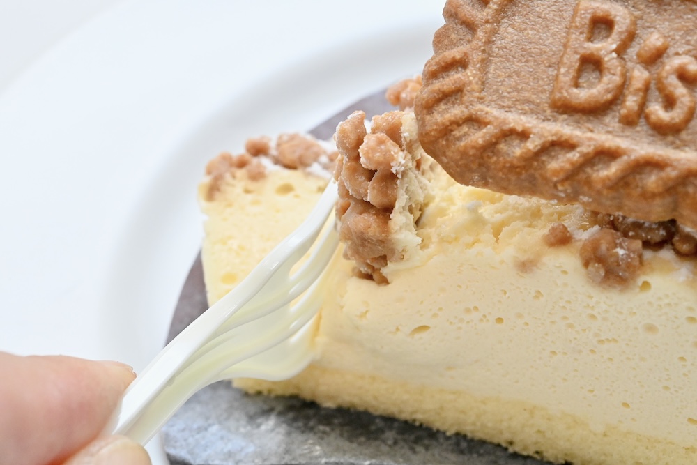「レアチーズ with Biscoff biscuit」イメージ