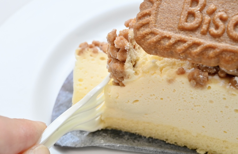 「レアチーズ with Biscoff biscuit」イメージ