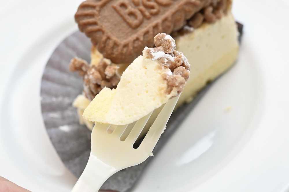 「レアチーズ with Biscoff biscuit」イメージ