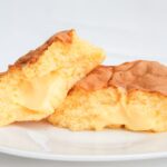「7プレミアム　とろっと食感カスタードのカステラケーキ」イメージ