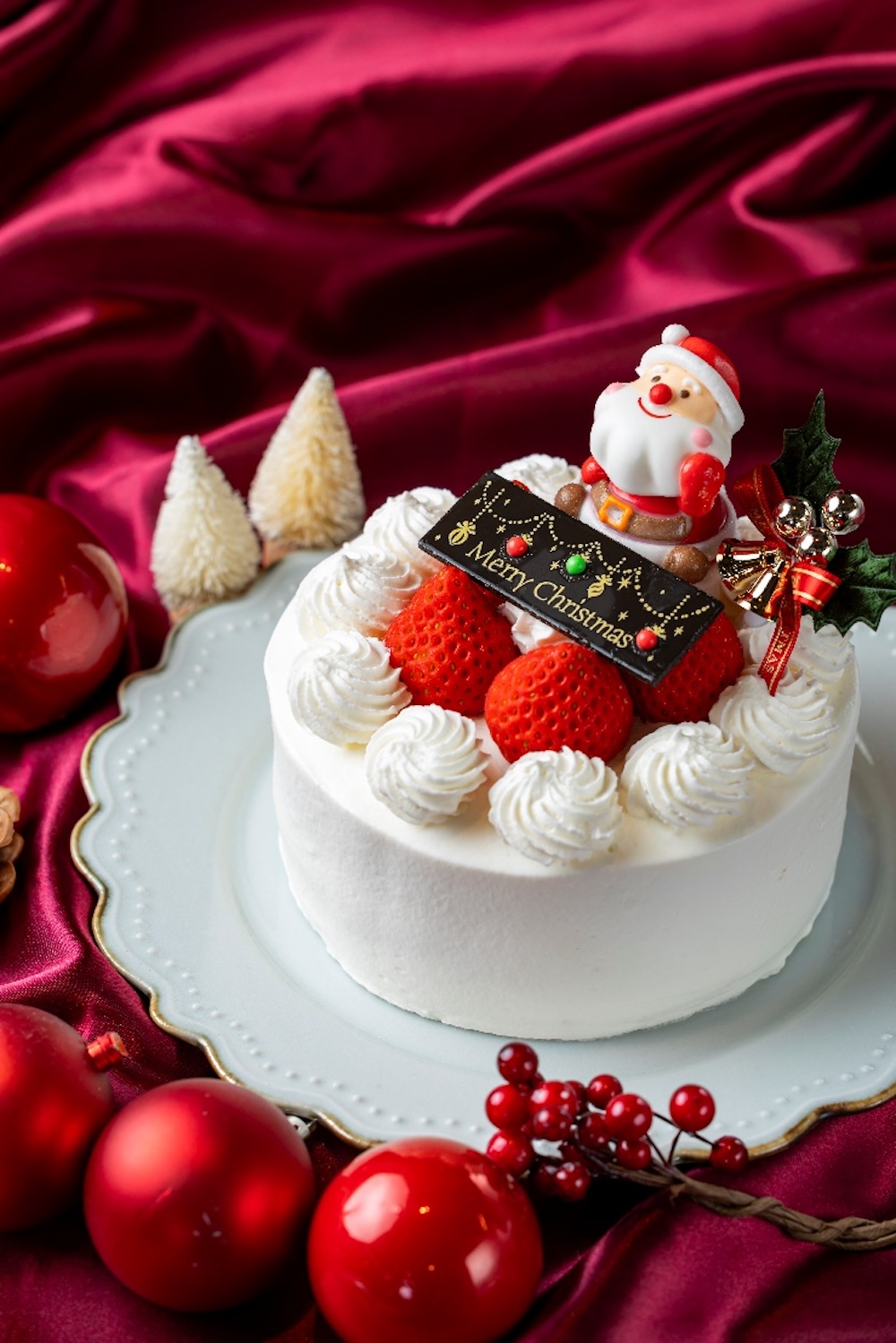 「クリスマスボンボンショートケーキ」税込み4,500円