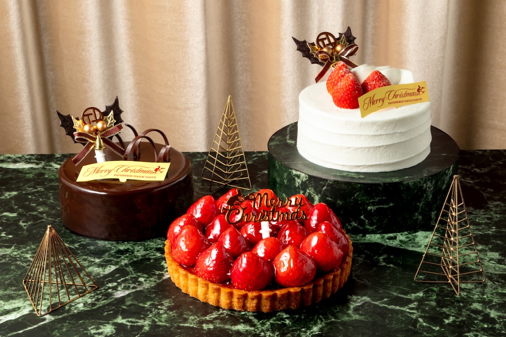 「パティスリー トゥーストゥース」2026年クリスマスケーキのイメージ
