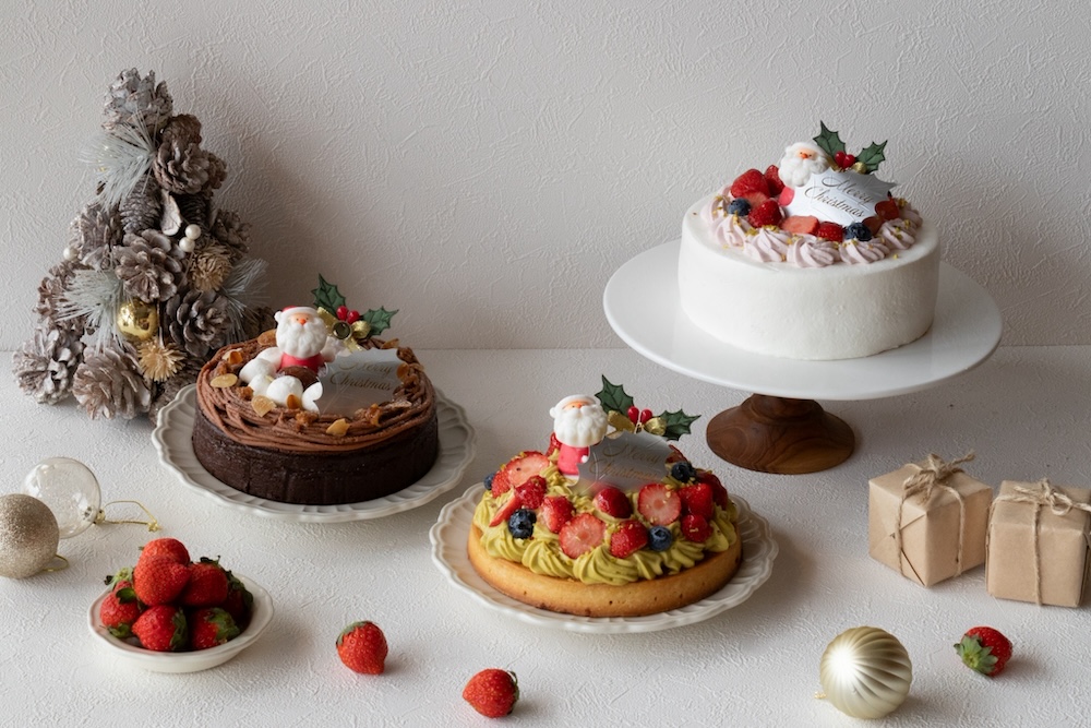「DISHES and TART SAN」2026年クリスマスケーキのイメージ