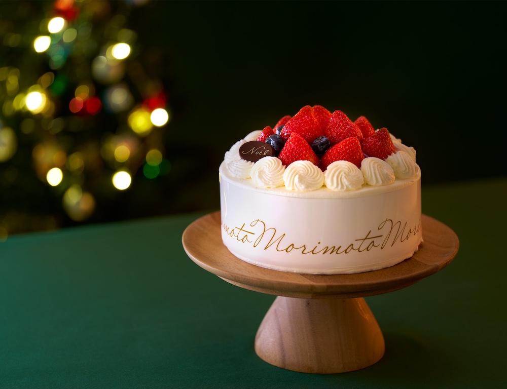 「もりもと」2026年クリスマスケーキのイメージ