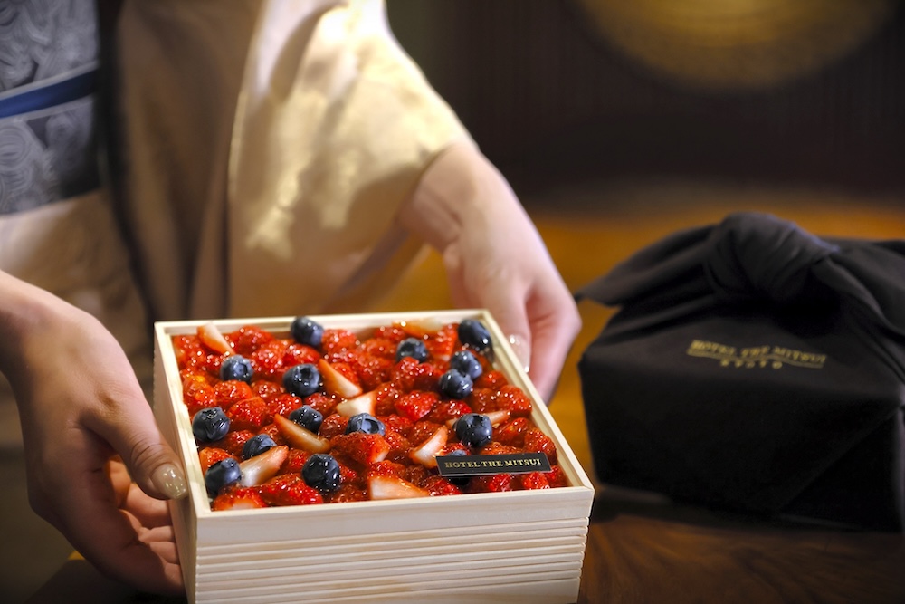 「京都産いちごのクリスマスケーキ」イメージ