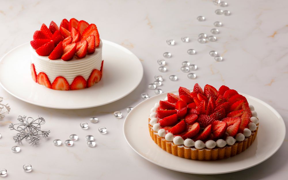 クリスマスケーキ2種のイメージ