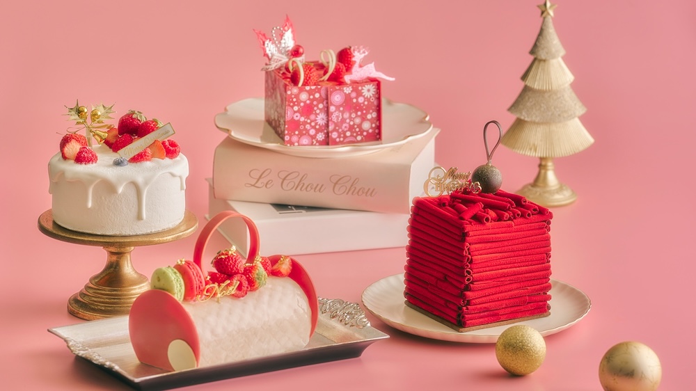 「ヒルトン東京お台場」2026年クリスマスケーキのイメージ