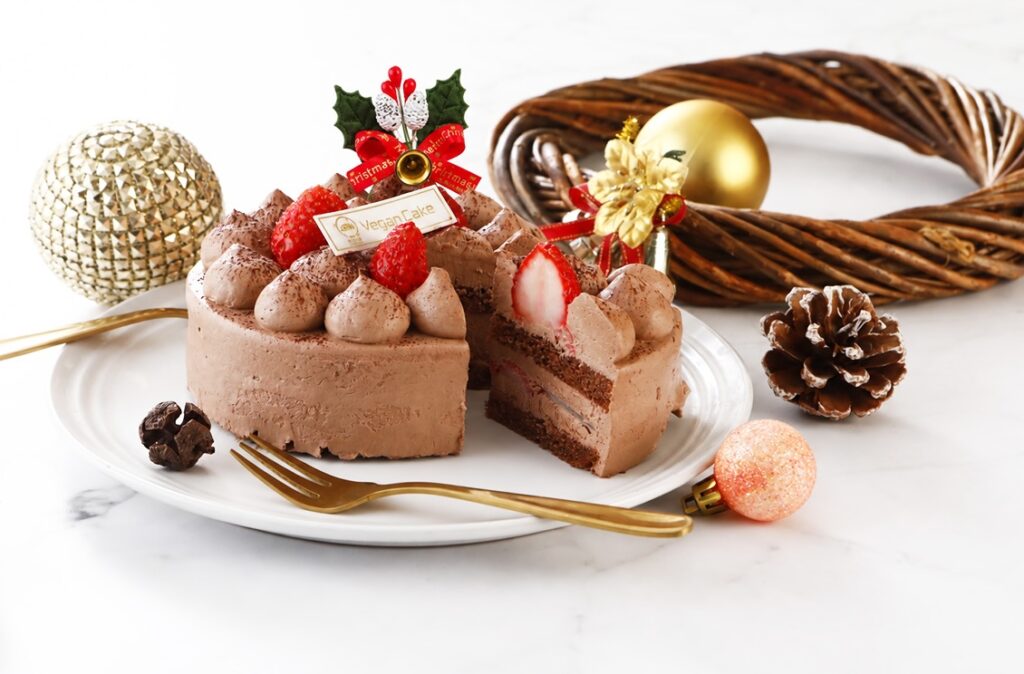 「松竹圓(SHOCHIKU-EN)」の「クリスマス限定2026ver. いちごチョコケーキ 4号」税込み4,800円