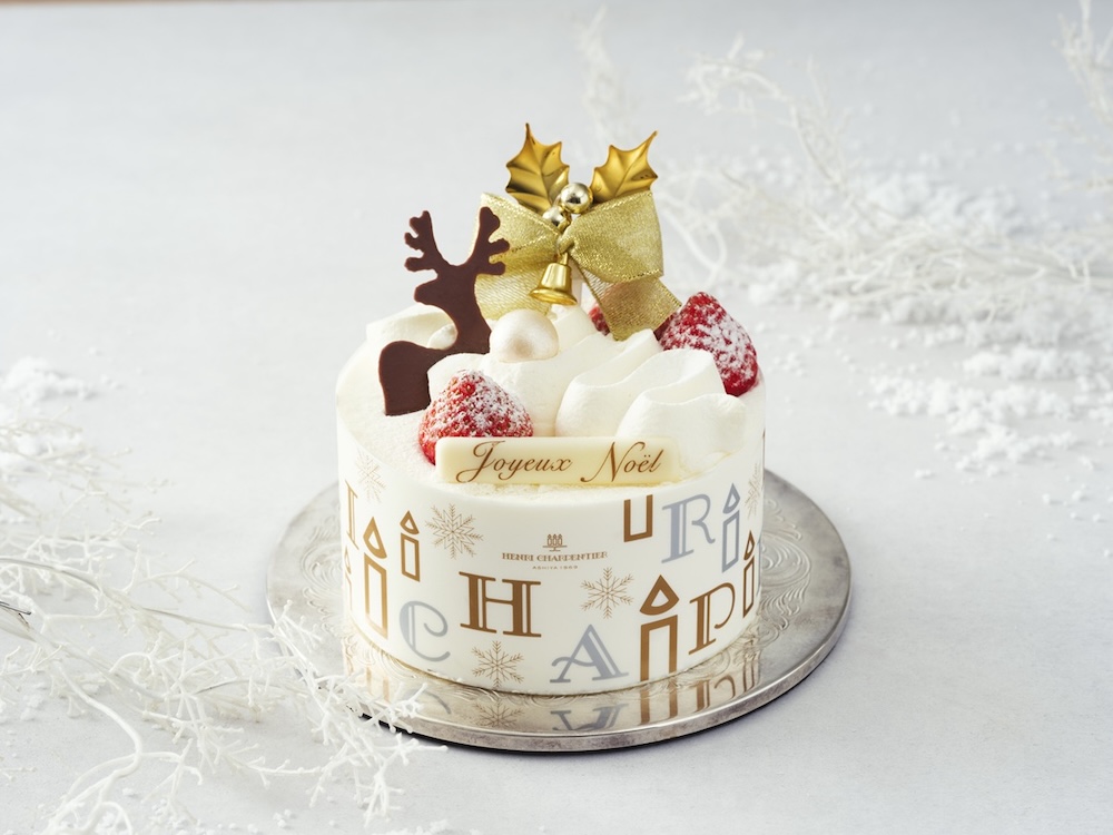 「アンリ・シャルパンティエ」の「ザ・ショートケーキ・ノエル12cm」税込み4,968円