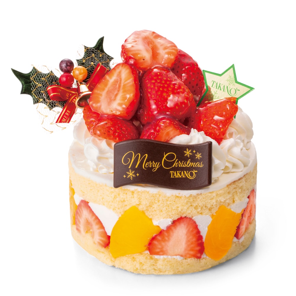 「フルーツクチュールタカノ」の近鉄限定・180台限定「クリスマスエディション」税込み5,400円