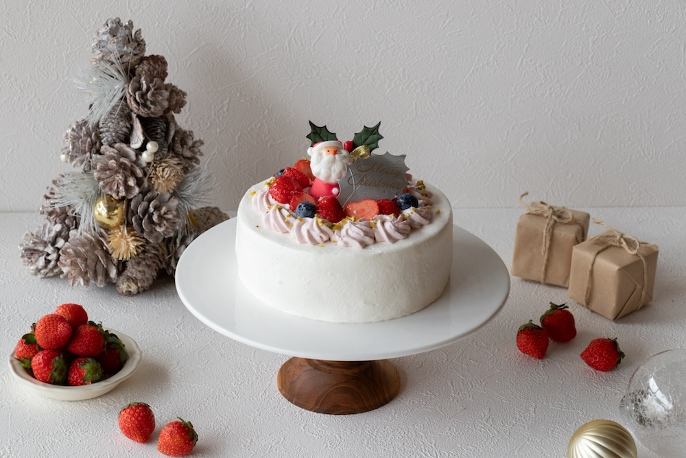 「クリスマス いちごショート（Christmas Strawberry Shortcake）」4号・税込み3,800円〜