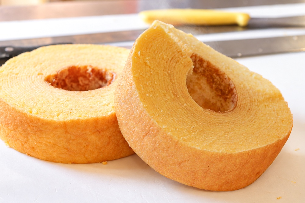 「焼きたてバウムクーヘン」イメージ