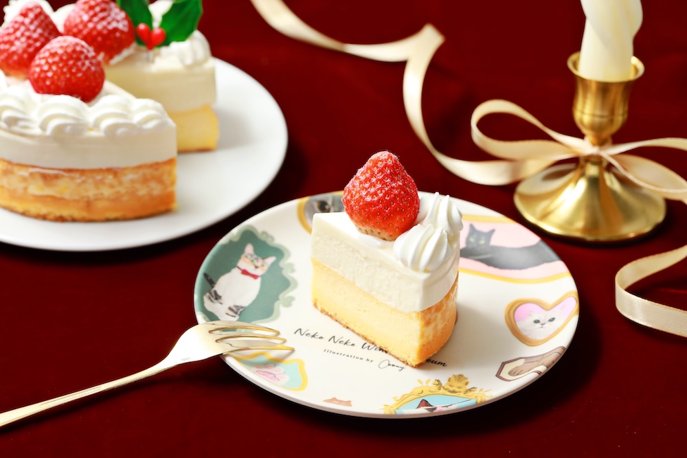 「クリスマス ねこねこWチーズケーキ」税込み4,100円
