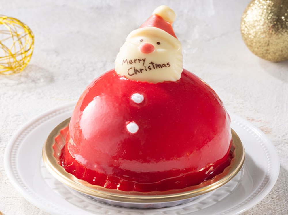 「クリスマスサンタさんの苺ムースケーキ」税込み907円