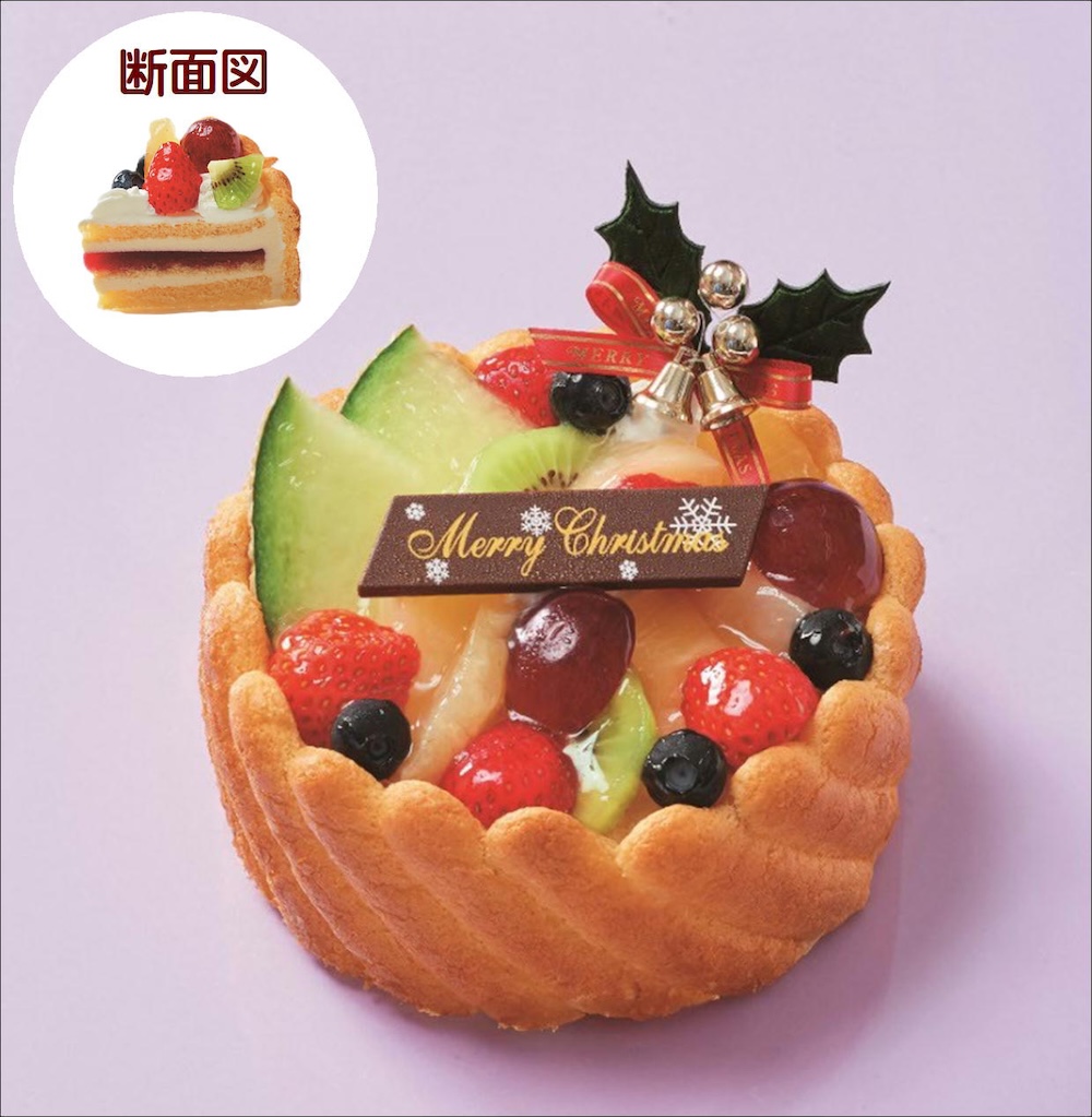 「Xmasフルーツシャルロット」税込み3,780円