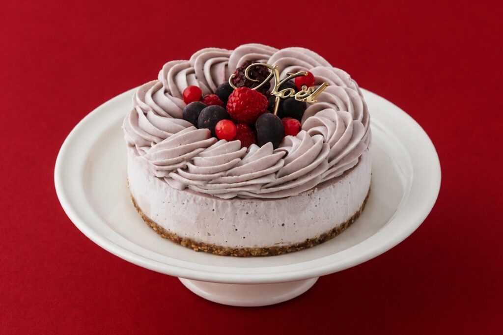 「ココシュシュ(CocoChouChou)」の「ヴィーガン ストロベリーローケーキ 4号」税込み4,580円