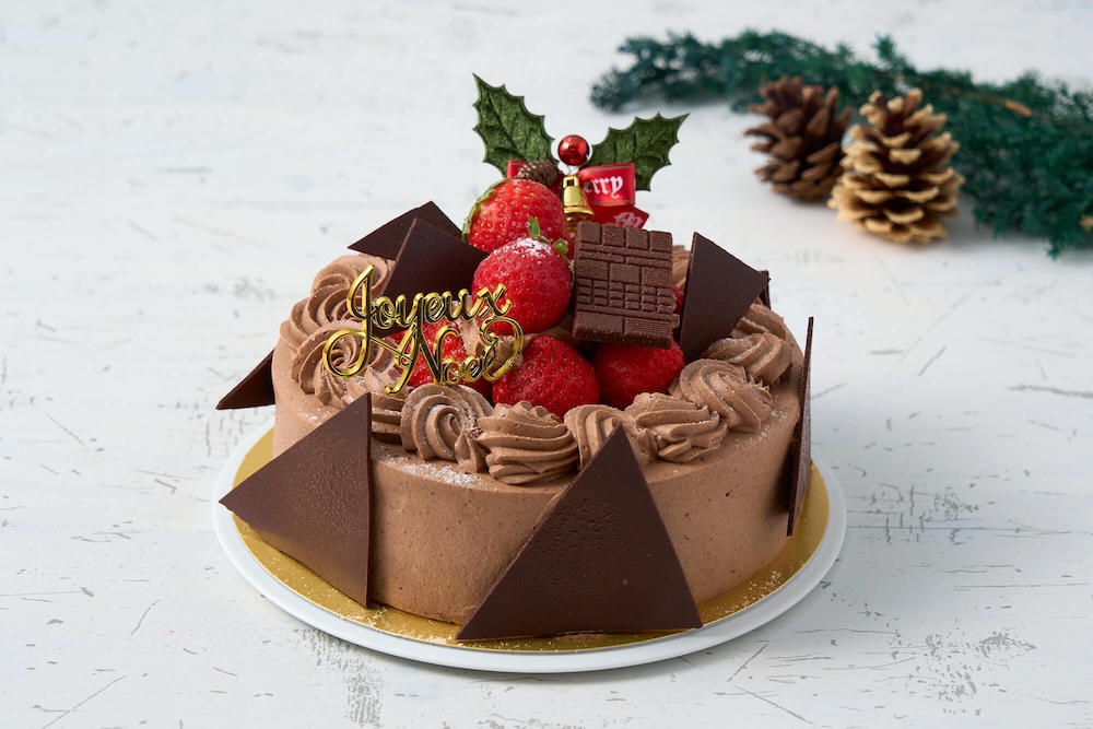 「苺のチョコレートショートケーキ」税込み6,000円