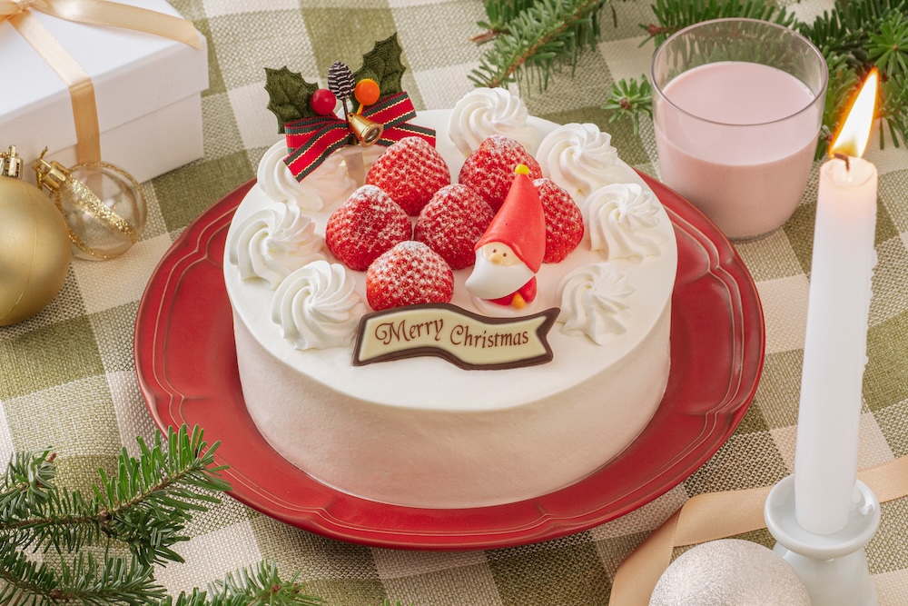 「クリスマス 苺のショートケーキ」4号・税込み3,800円〜
