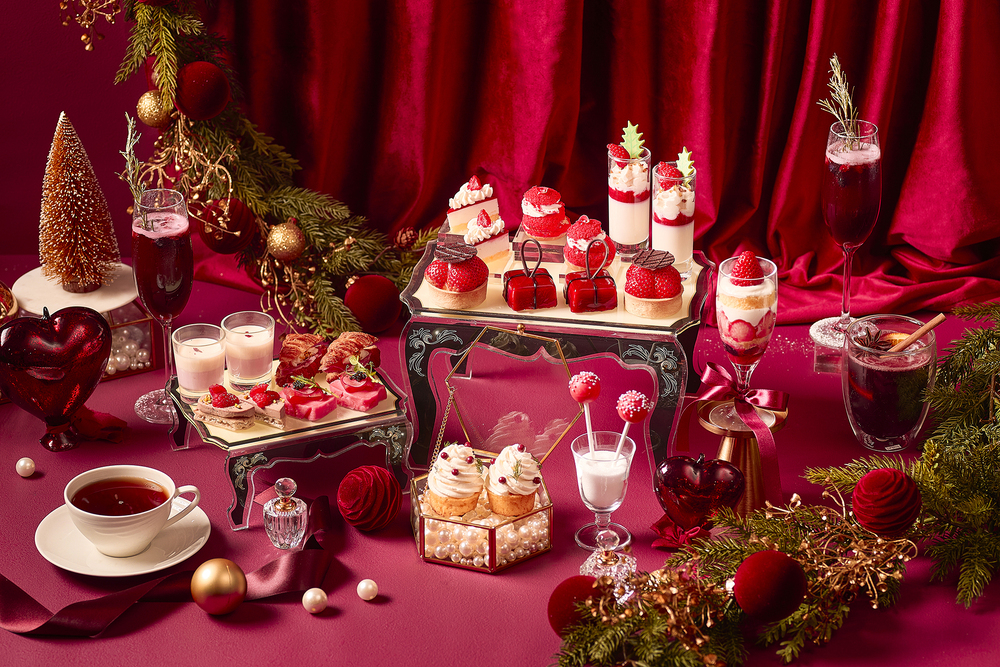 「レッドジュエル クリスマス アフタヌーンティー」イメージ