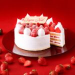 2サイズ展開される「新スーパーあまおうショートケーキ」6号・税込み15,660円～