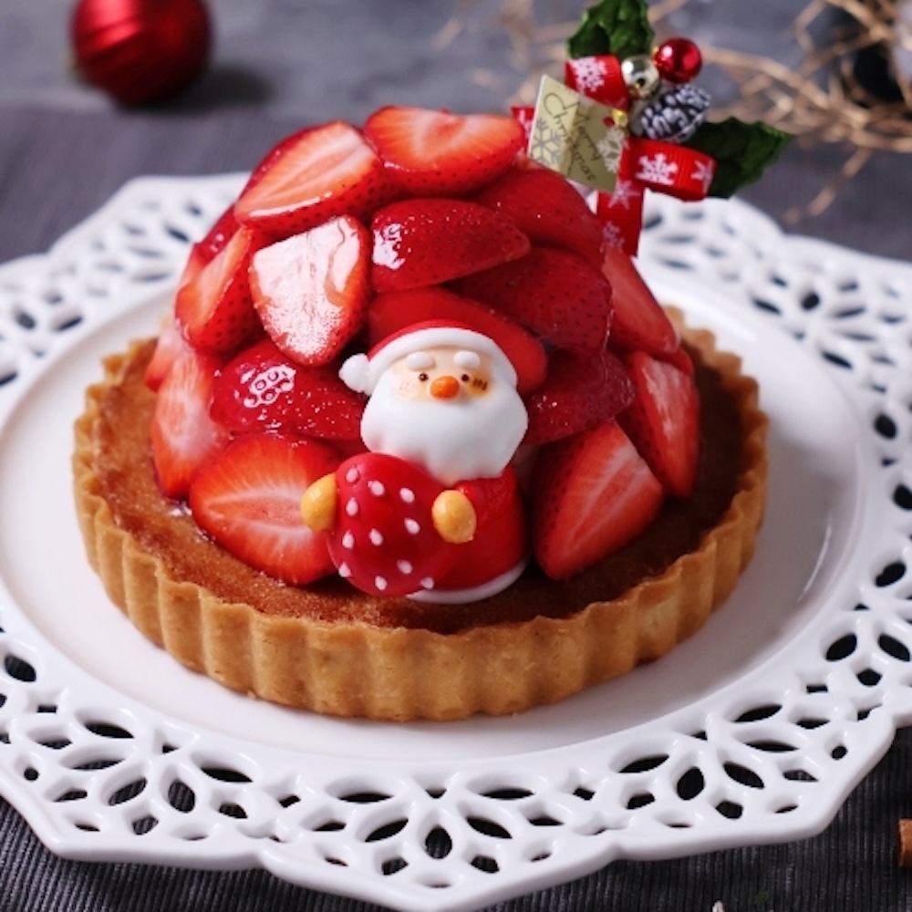 「ハナフル」の50台限定「Xmasイチゴタルト」税込み5,940円